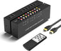 Arector 6 Port RCA to HDMI, 1080P/720P 6 Way AV to HDMI Converter Composite by Arector
