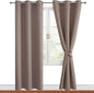Hiasan Blackout Curtains for Bedroom, 42 x 84 Inches Long by Hiasan