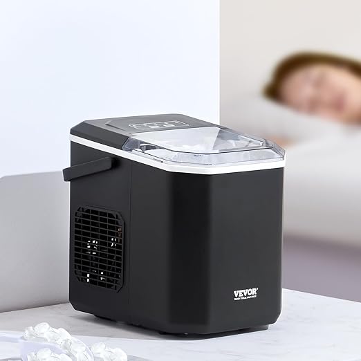 VEVOR Countertop Ice Maker, 9 Cubes Ready in 6 Mins, 26lbs in 24Hrs, - Image 8