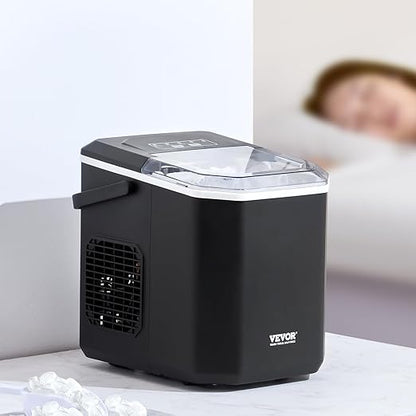 VEVOR Countertop Ice Maker, 9 Cubes Ready in 6 Mins, 26lbs in 24Hrs, - Image 8