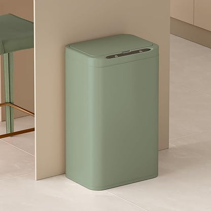 ELPHECO Stainless Steel Office Trash Can Motion Sensor Garbage Can Touchless by ELPHECOUSA