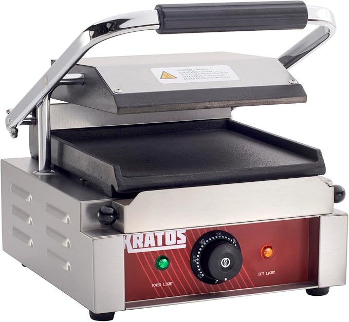 Kratos Commercial Electric Panini Sandwich Grill - Image 3
