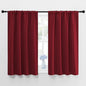 NICETOWN Burgundy Curtains Blackout Drape Panels by NICETOWN