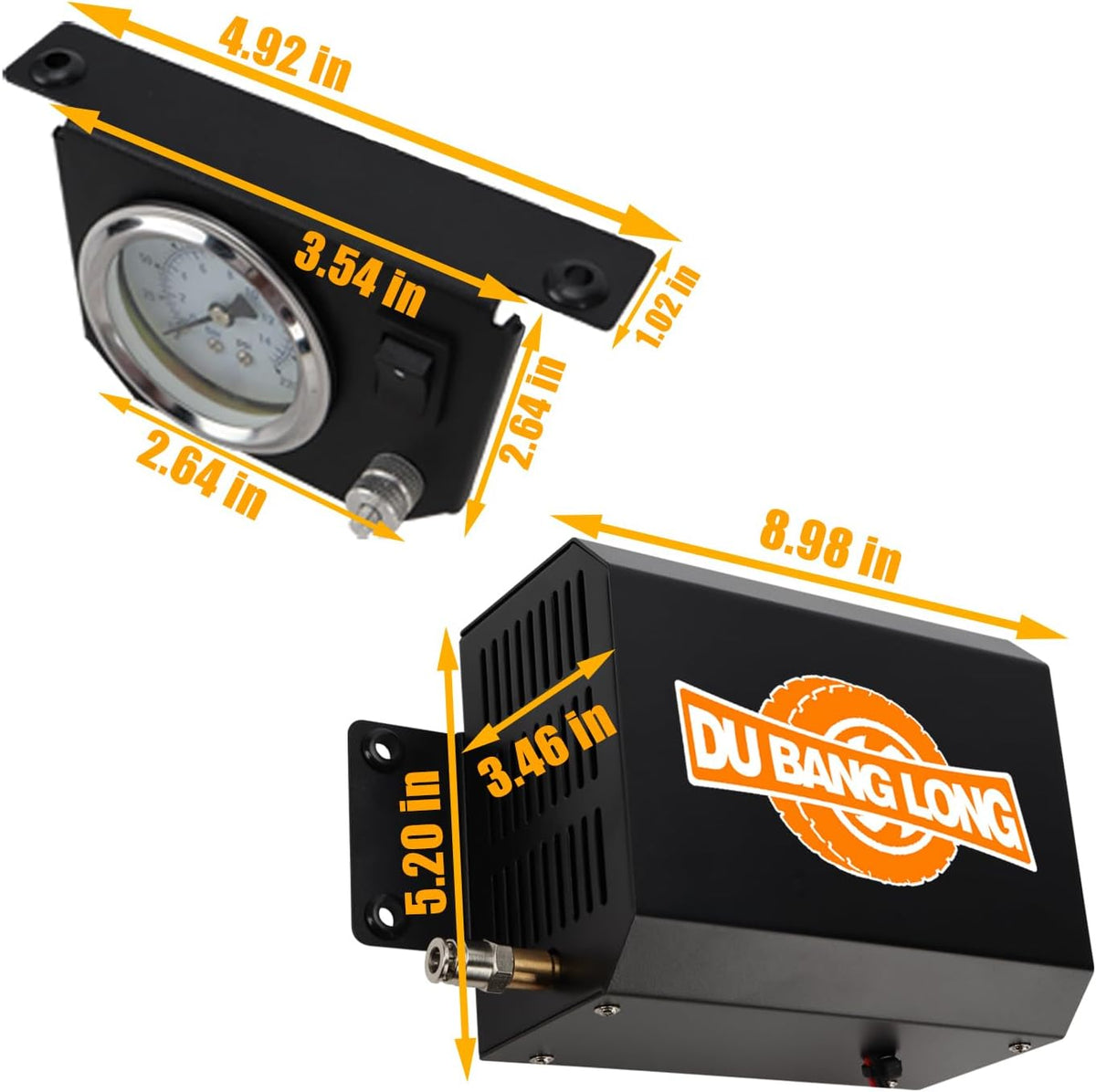 Air Bags Suspension Kit, On Board Air Compressor System with Upgraded Air Rid...