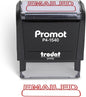 Promot Emailed Self Inking Rubber Stamp by PROMOT