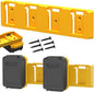 Battery Rack Compatible with DeWalt 20V Battery Holder, Mount 4 Slot Bulk by SZWJT-LV