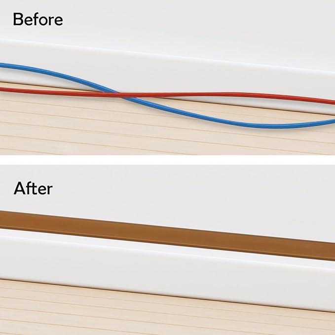 Rubber Bond TV Cord Hider Cable Protector - Image 4