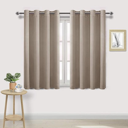 DWCN Curtains 54 Inches Long, Thermal Blackout by DWCN