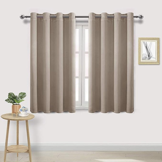 DWCN Curtains 54 Inches Long, Thermal Blackout by DWCN
