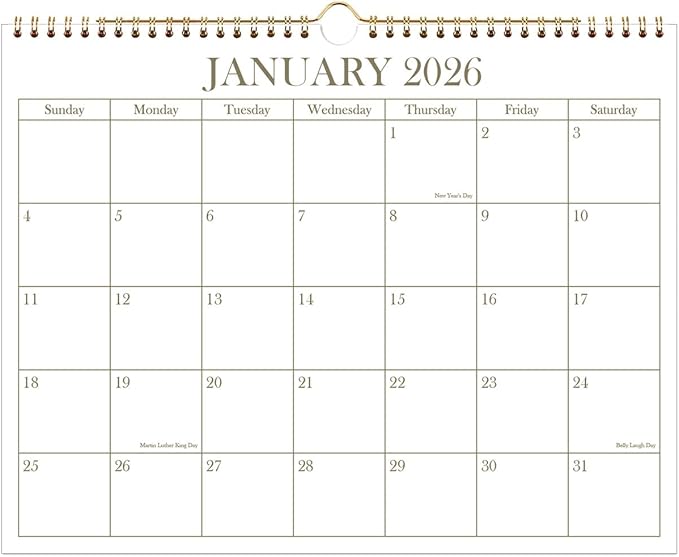 2026 Calendar - 2026-2027 Wall Calendar from January 2026 - June 2027, 18 by Runtioval