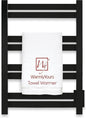 WarmlyYours Heated Towel Warmer Rack, Integrated On/Off Switch by WarmlyYours
