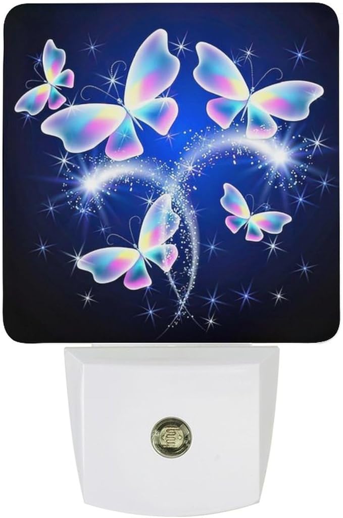 YKJAHSD Butterfly Night Light, Plug into Wall Decor Nightlights by Unknown
