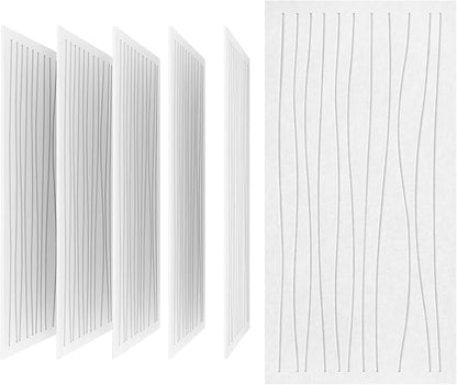UMIACOUSTICS 6 PCS Acoustic Wall Panels, 47.2 x 23.6 Inches Flame Retardant by UMIACOUSTIC