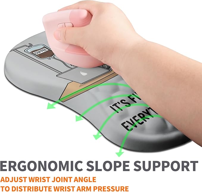 Ergonomic Joint Wrist Support Mouse Pad - Image 2
