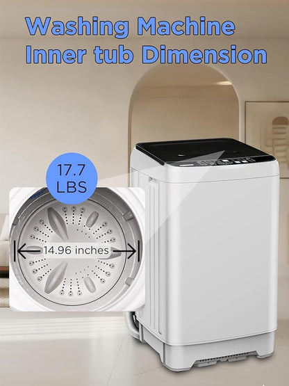 17.7 lbs Full Automatic Washing Machine - Image 8
