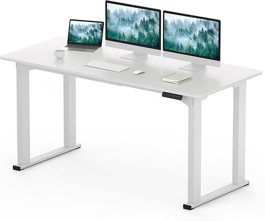 SANODESK 4-Leg Standing Desk, Electric Height Adjustable Desk by sanodesk