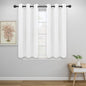Easy-Going Window Curtains for Bedroom, Solid Thermal Insulated Grommet and by Easy-Going