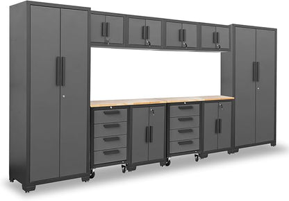 Torin 12 Piece Garage Storage Cabinet Set: Workshop Tool Organizer Chest by Torin