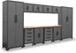 Torin 12 Piece Garage Storage Cabinet Set: Workshop Tool Organizer Chest by Torin