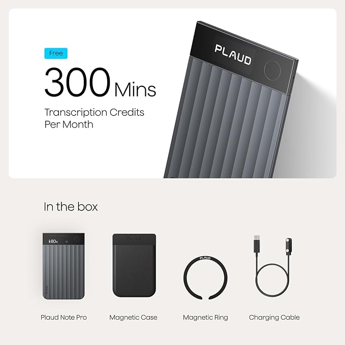 Plaud Note Pro AI Voice Recorder, Transcribe & Summarize - Image 9