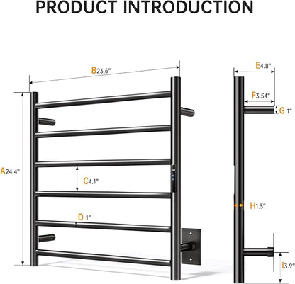 Towel Warmer Rack, Heated Towel Racks - Image 6
