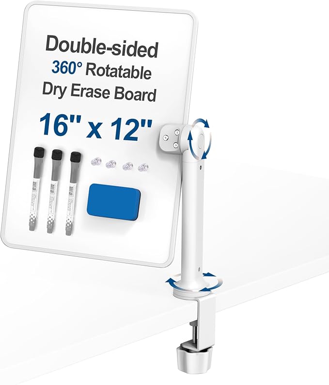 Double-Sided Desk Whiteboard by KOKSRY