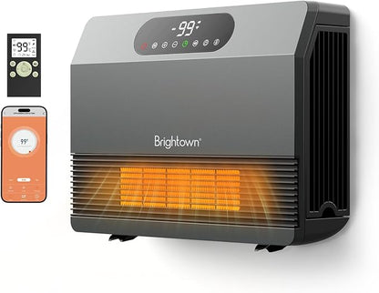 Brightown Smart Wall Heater, Electric Space Heater by Brightown