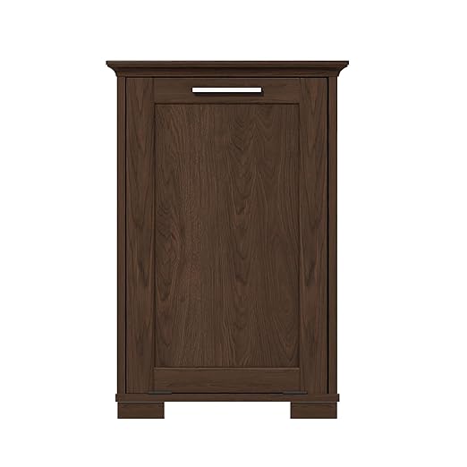 OLD CAPTAIN Wooden Tilt Out Trash Cabinet, Wooden Kitchen Garbage Can Free - Image 6