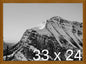Frame It Easy 33 x 24 Hazel Wood Frame by FrameItEasy