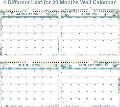 2026 Calendar, Wall Calendar 2026 from January 2026 - Image 4