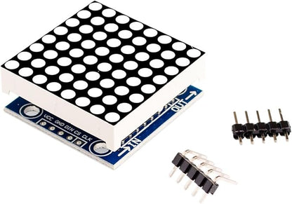Azuocn 5PCS MAX7219 8x8 Dot Matrix LED Display Module 5V MCU Control MAX7219 - Image 5