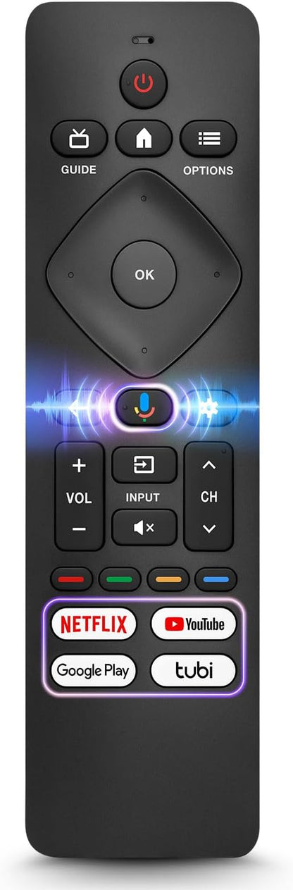 Voice Remote Control for Philips-TV-Remote-Replacement, for Philips Google by Angrox