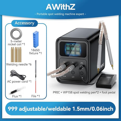 56.8 KW Capacitor Battery Spot Welder, AWithZ Spot Welder, 2-in-1 Automatic & - Image 6