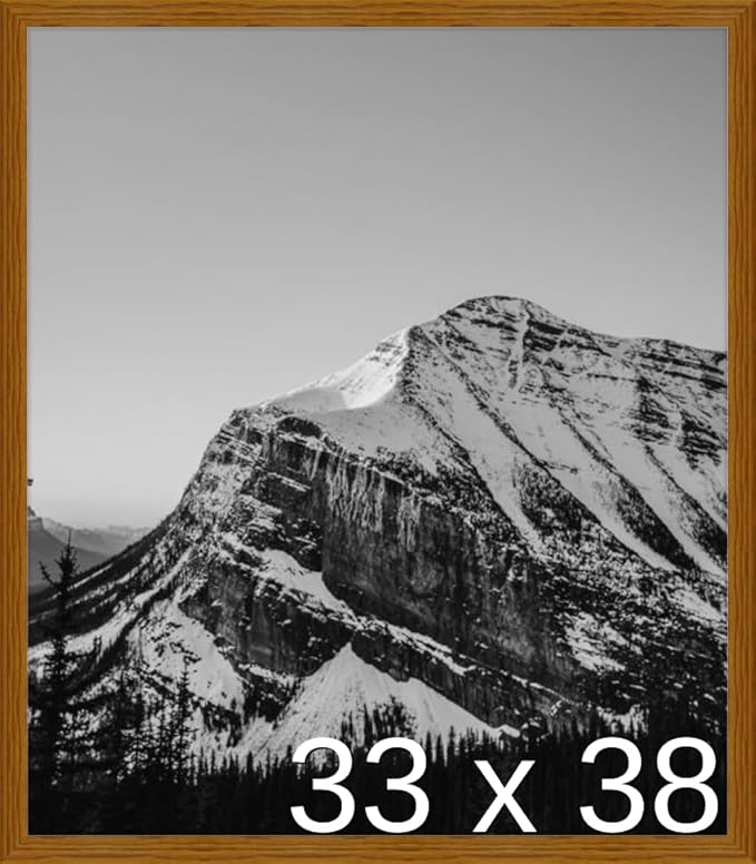 Frame It Easy 33 x 38 Hazel Wood Frame by FrameItEasy