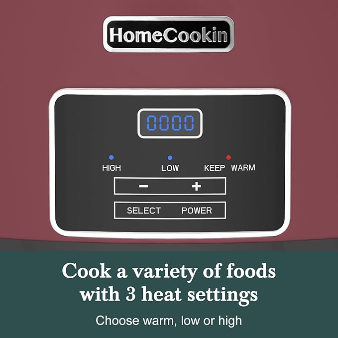 HOMECOOKIN 7-Quart Programmable Slow Cooker - Image 2