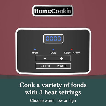 HOMECOOKIN 7-Quart Programmable Slow Cooker - Image 2