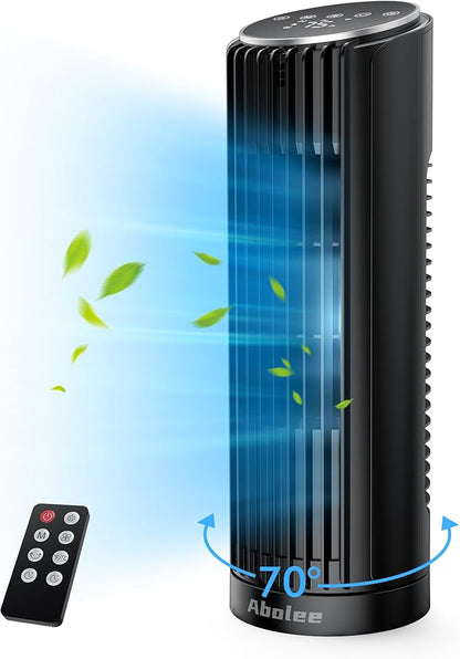 Abolee Tower Fan for Bedroom, 23ft/s Desk Fan by Abolee