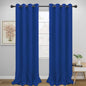 Easy-Going Blackout Curtains for Bedroom, Solid Thermal Insulated Grommet and by Easy-Going