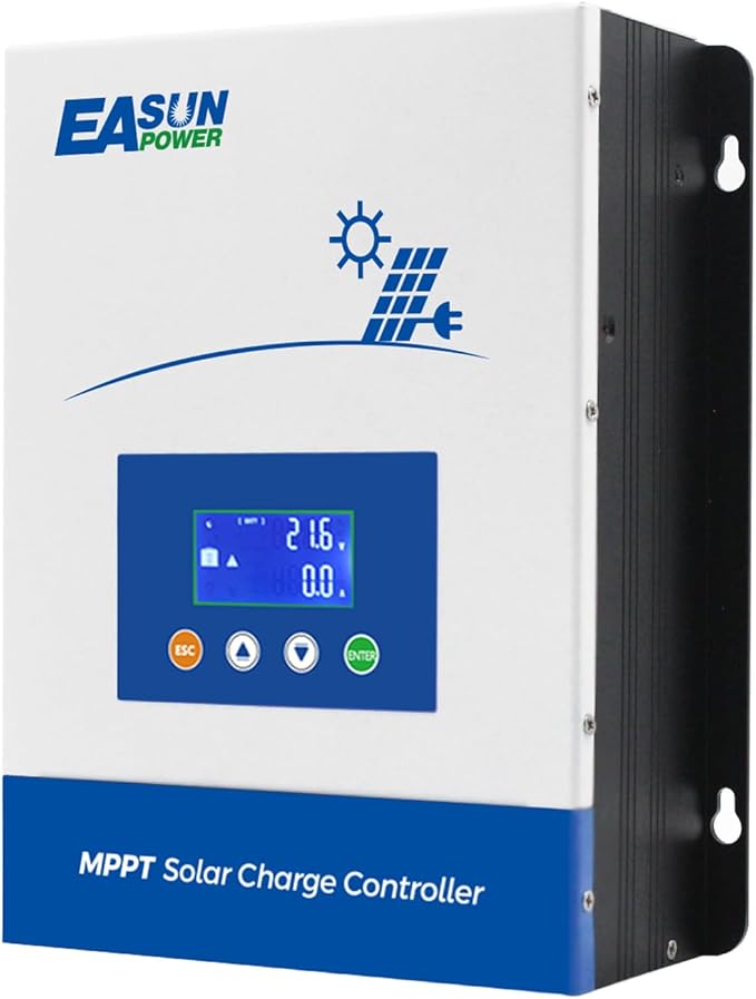 POWLAND 80A MPPT Solar Charge Controller, 12V/24V/36V/48V Auto, Max Input 150V by POWLAND