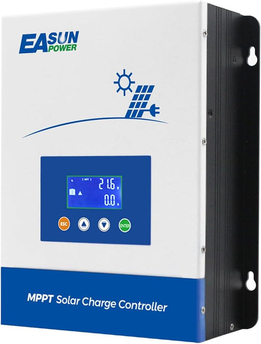 POWLAND 80A MPPT Solar Charge Controller, 12V/24V/36V/48V Auto, Max Input 150V by POWLAND