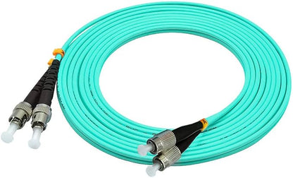 Jeirdus 100 Meters 328ft FC to ST Duplex 50/125 10G OM3 Multi-Mode Fiber Optic - Image 4