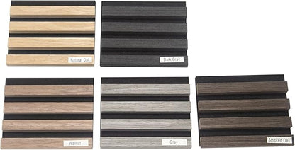 NeatiEase Wood Wall Panels Color Samples Pack, Acoustic Slat Wall Panels - Image 2