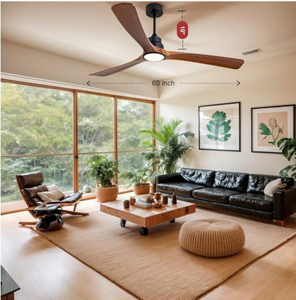 Gaizw Ceiling Fans with Lights, 60 Inch Ceiling Fan with Remote Control - Image 3