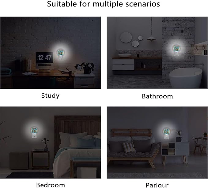 Pigsaly Led Night Light Cute Capybara Lemon Night Light Plug in Wall Lamp Smart - Image 6