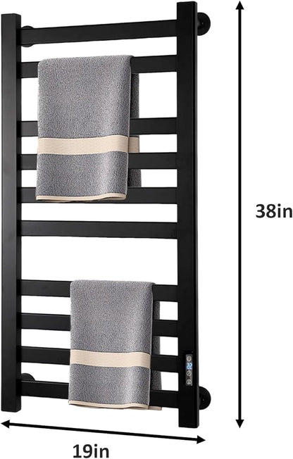 Heated Towel Rack for Bathroom Towel Warmer Racks Wall Mounted - Image 7