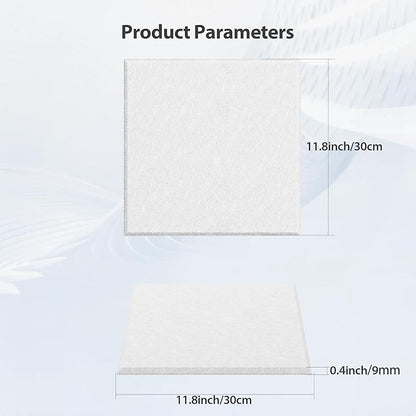 Amantech 12 Pack Acoustic Panels Self Adhesive Sound Proof Foam, High Density - Image 6