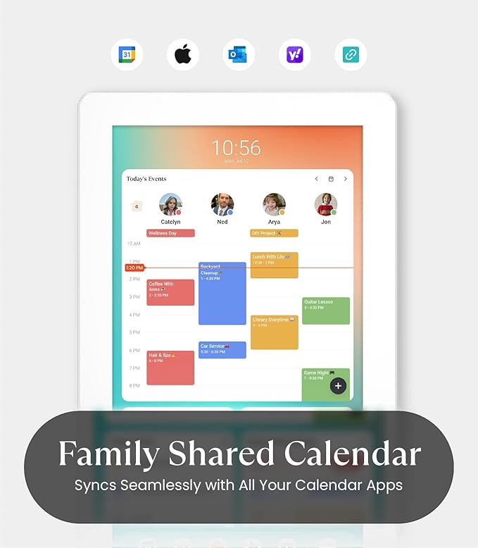 Cozyla Mate Calendar+ 2: 15.6" Digital Calendar Wall Touch Screen Chore Chart - Image 3