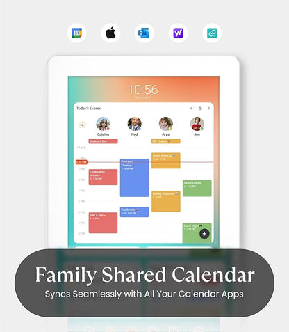 Cozyla Mate Calendar+ 2: 15.6" Digital Calendar Wall Touch Screen Chore Chart - Image 3