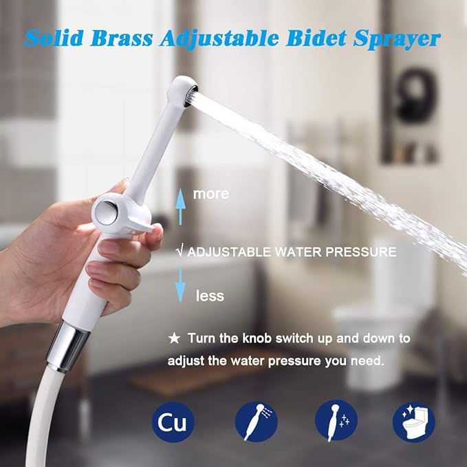 Handheld Bidet Toilet Sprayer, Cloth Diaper Sprayer - Image 4