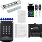 Door Access Control System RFID Keypad 600lb Electric Magnetic Door Lock Kit by YUHANUS